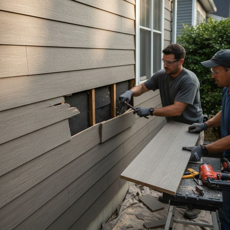 Home Siding Repair detail